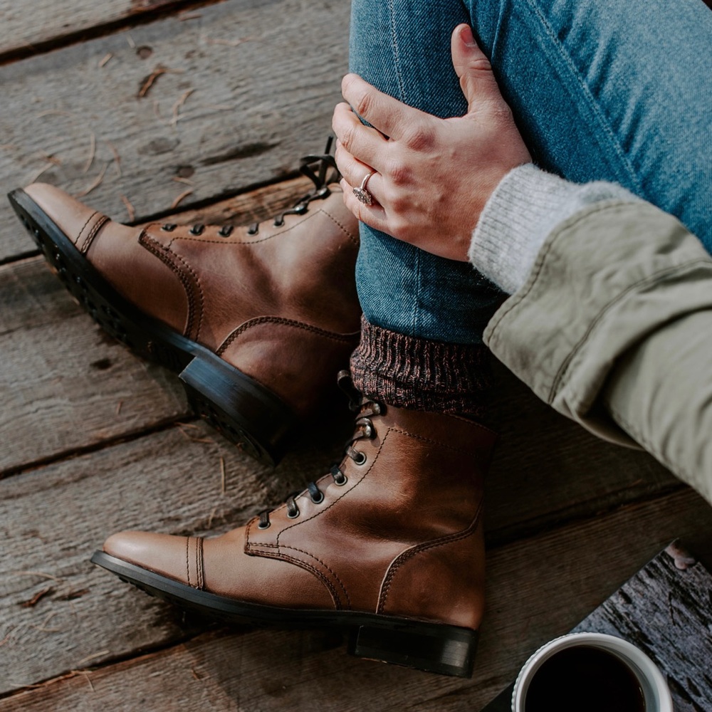 Thursday Boots | Whiskey “Captain” Lace Up Boot